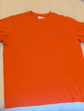 Columbia Men’s Short Sleeve Crewneck T-Shirt - Orange